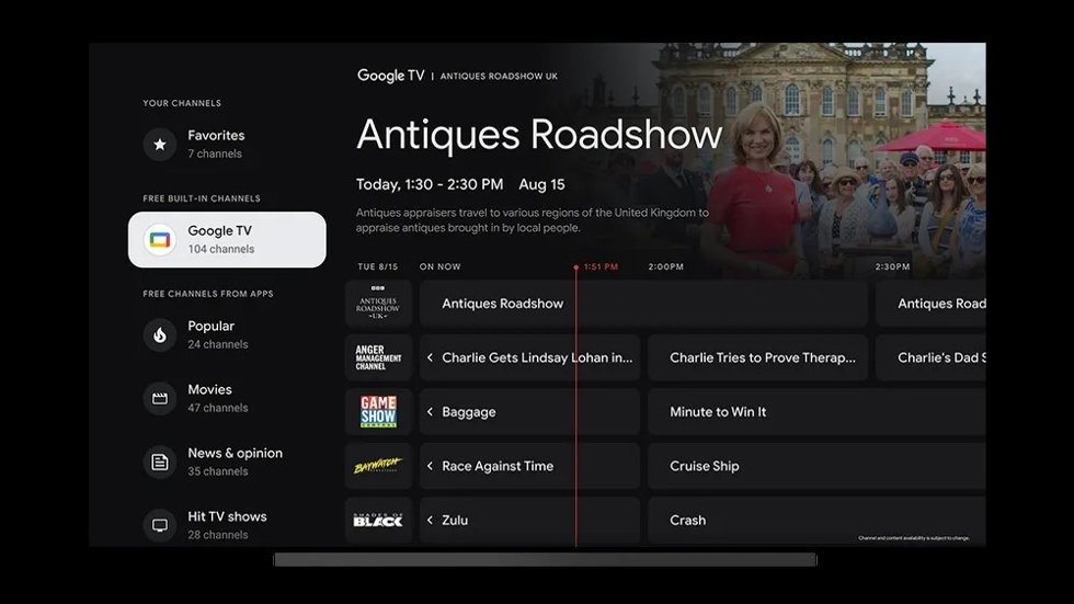 Google TV.
