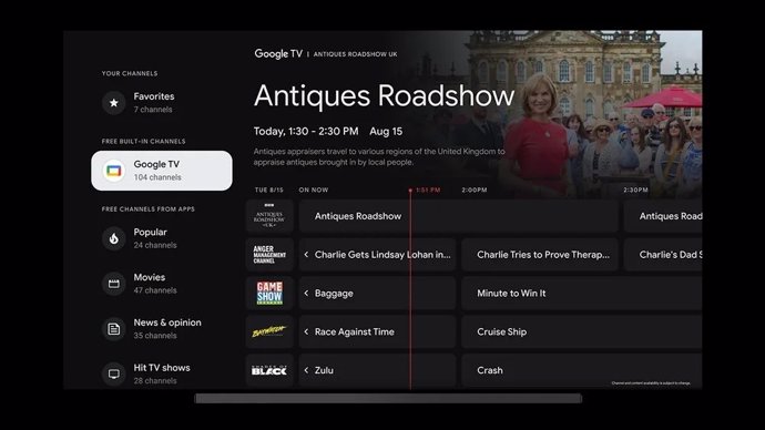Google TV.