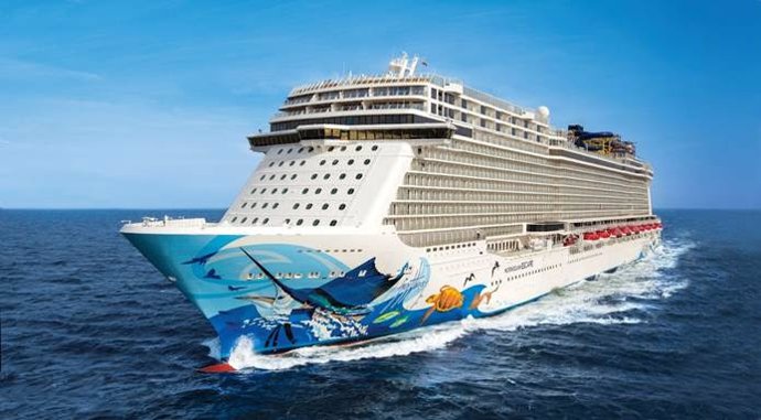 Archivo - El crucero Norwegian Escape, de Norwegian Cruise Line (NCL)