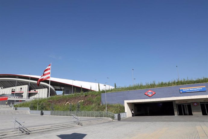 Archivo - Estación de Metro de Estadio Metropolitano