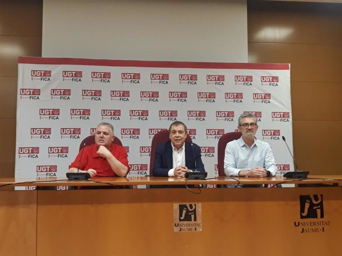 Rueda de presnsa de UGT