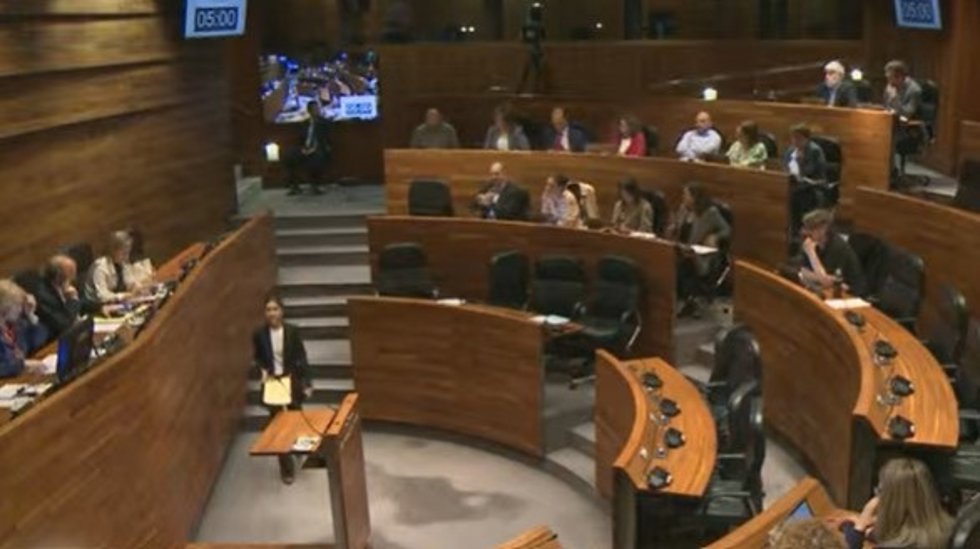 Pleno de la Junta General del Principado