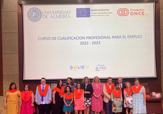 Graduación del curso de cualificación profesional para el empleo 2022-2023.