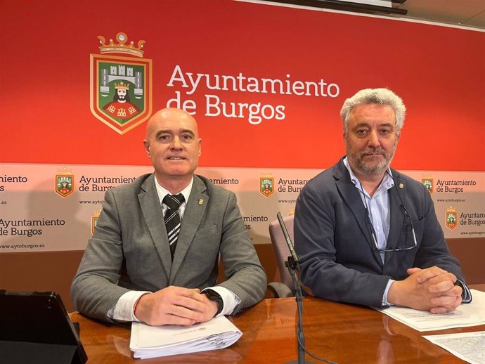 Manzanedo y Niño durante la rueda de prensa.