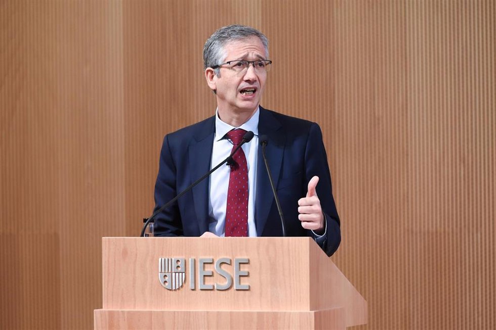 El gobernador del Banco de España, Pablo Hernández de Cos. 