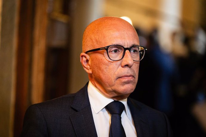 May 28, 2024, Paris, France: Eric Ciotti, deputy of Les Republicains group, seen at the National Assembly. A weekly session of questioning the French government takes place in the National Assembly at Palais Bourbon in Paris.