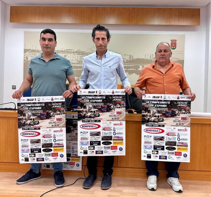 Presentación del VI Campeonato de España de Autocross que se celebrará en Talavera.