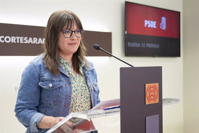 La alcaldesa de Mirambel (Teruel) y diputada autonómica del PSOE, Carmen Soler.