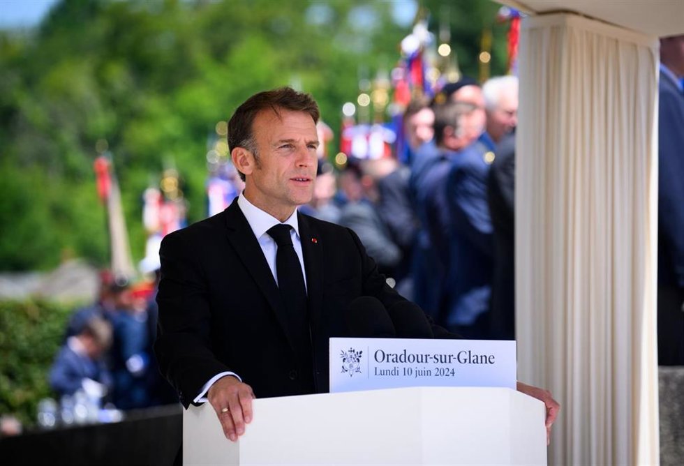 Emmanuel Macron, presidente de Francia