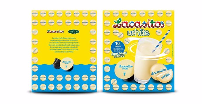 Lacasitos White en cápsula del sistema Dolce Gusto   