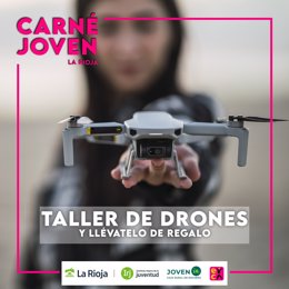 El IRJ convoca un taller gratuito de creación de drones dirigido a jóvenes hasta 18 años