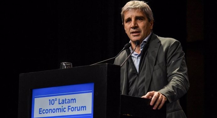 El ministro de Economía de Argentina, Luis Caputo