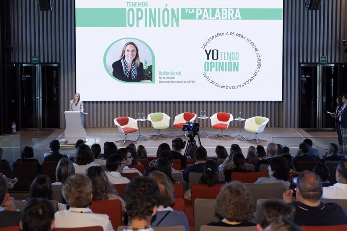 Presentación de la III edición de la liga de debate para jóvenes con discapacidad intelectual organizada por Cepsa y la Liga Española de Debate Universitario (Ledu).