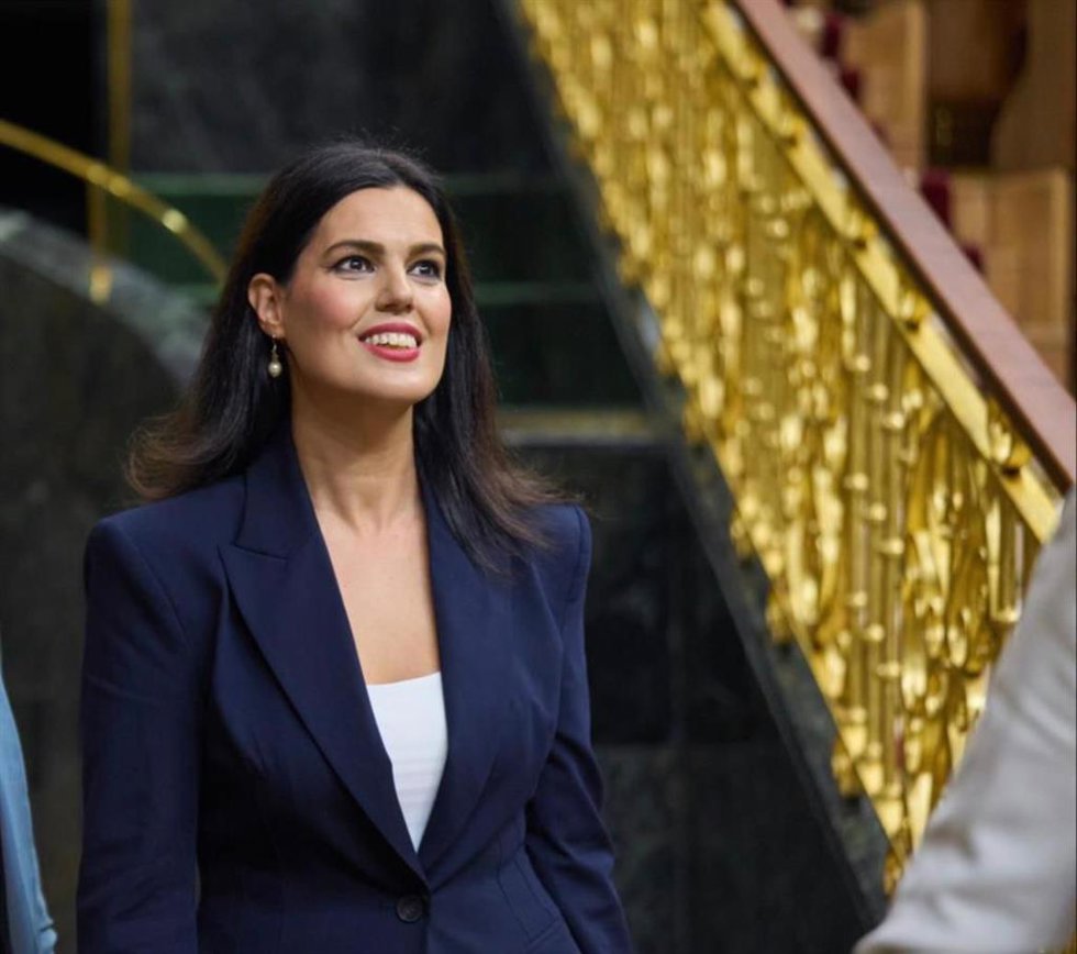 Archivo - La portavoz del Partido Popular de la Región de Murcia Miriam Guardiola