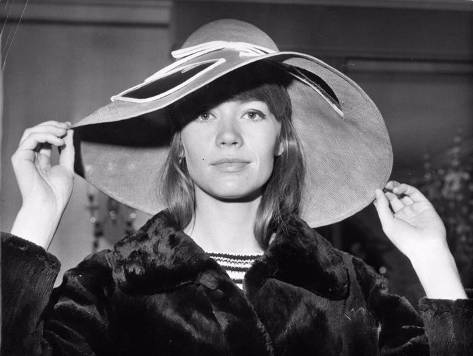 Archivo - La cantautora, modelo y actriz Françoise Hardy