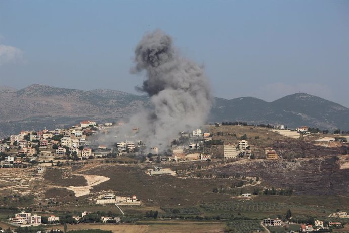 Bombardeo israelí en Líbano