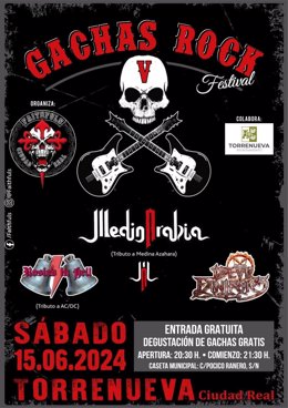 Cartel del Gachas Rock.