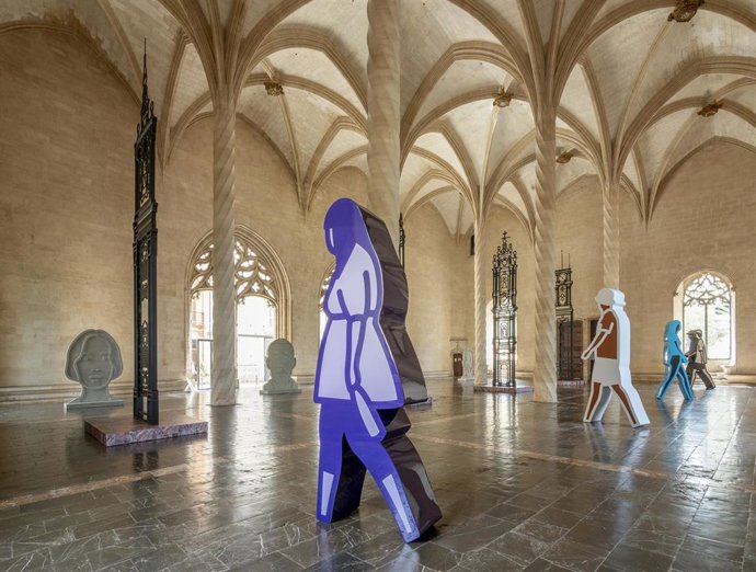 La exposición de Julian Opie, en La Llotja de Palma.