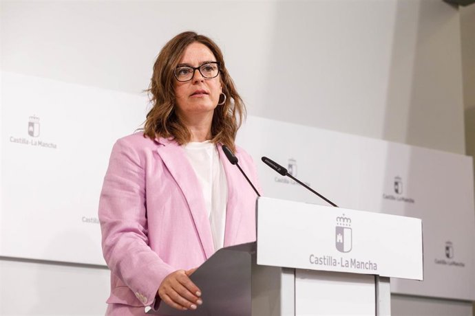La portavoz del Gobierno de C-LM, Esther Padilla.