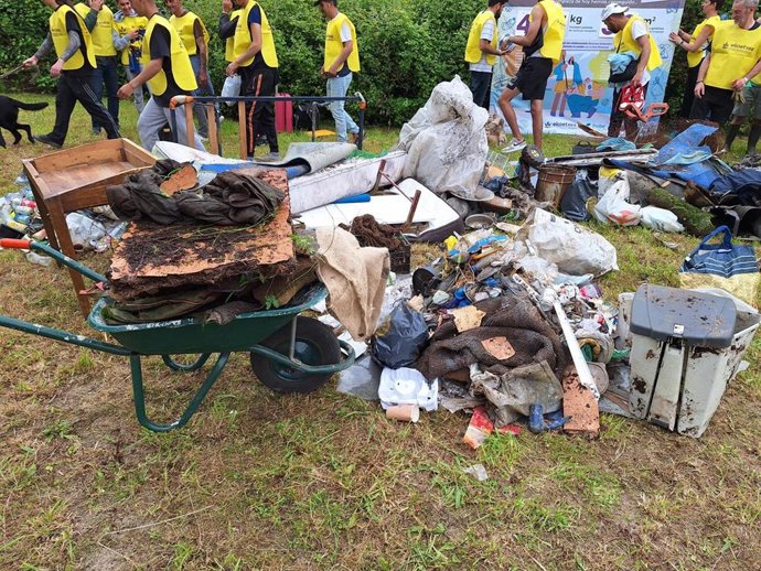 Recogida en la Ekoetxea Txingudi