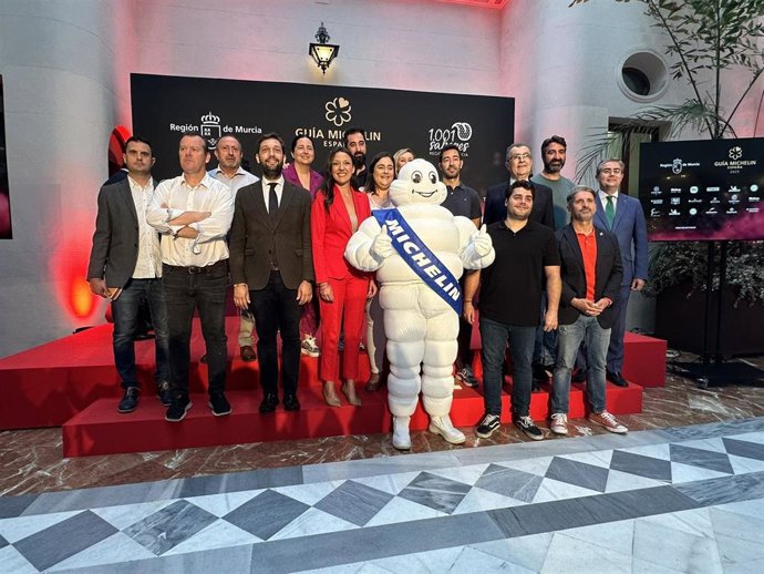 Asistentes a la presentación de la Gala de la Guía Michelin 2025,