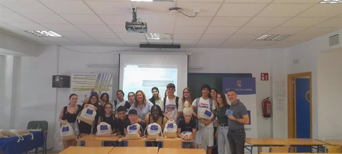 Alumnos del IES Sabinar participan en un taller sobre oportunidades de movilidad en la UE