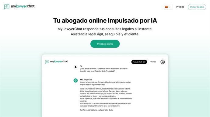 Abogado online impulsado por IA