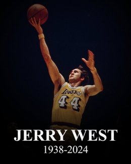 El legendario jugador de la NBA Jerry West fallece a los 86 años.