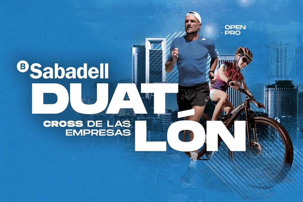 Chema Martínez correrá el Banco Sabadell Duatlón Cross de las Empresas.