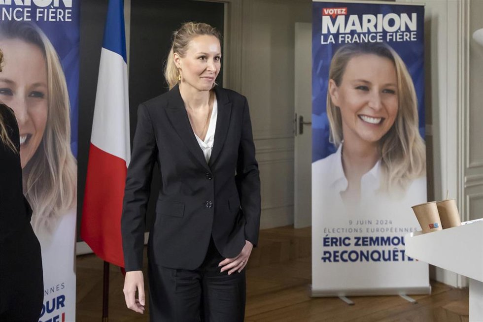 Archivo - La 'número dos' del partido Reconquista, Marion Maréchal