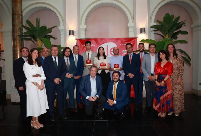 Acto de los premios AJE Sevilla