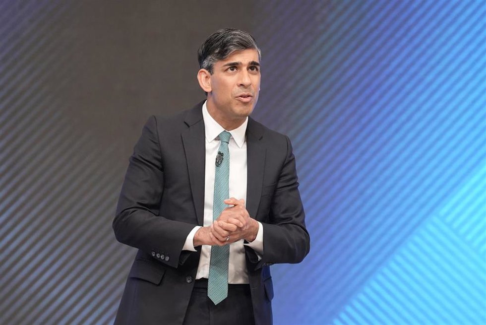 El primer ministro británico, Rishi Sunak