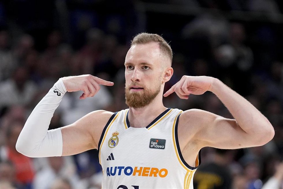 El alero bosnio del Real Madrid Dzanan Musa 