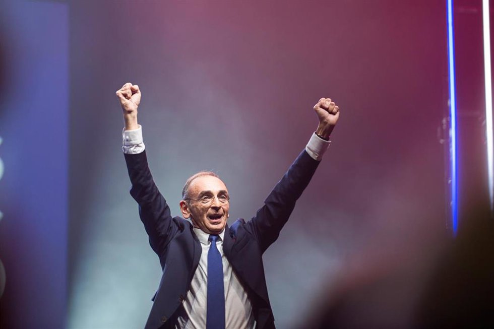 Archivo - El líder ultraderechista de Reconquista, Éric Zemmour