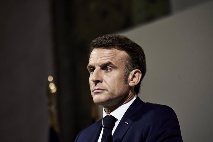 El presidente de Francia, Emmanuel Macron