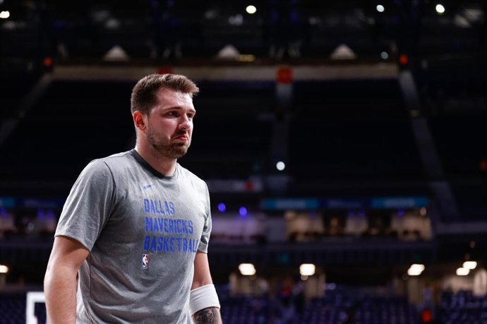 Archivo - Luka Doncic en el amistoso de los Dallas Mavericks con el Real Madrid