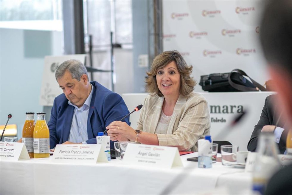 La consejera de Economía, Empresas y Empleo de C-LM, Patricia Franco.