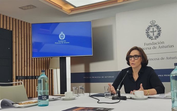 Archivo - La directora de la Fundación Princesa de Asturias, Teresa Sanjurjo, en una imagen de archivo.