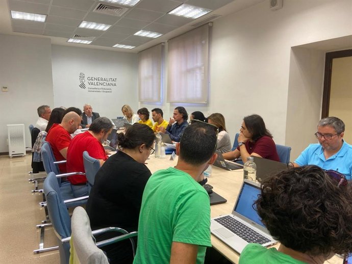 Reunión de la Mesa sectorial de Educación