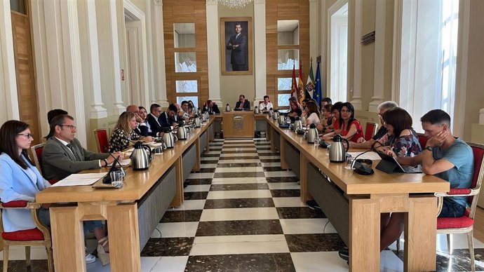 Pleno del Ayuntamiento de Cáceres
