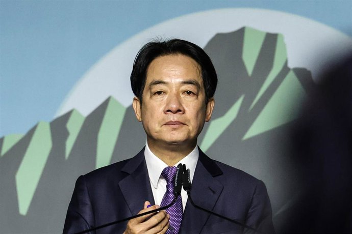 Archivo - El presidente de Taiwán, Lai Ching Te.