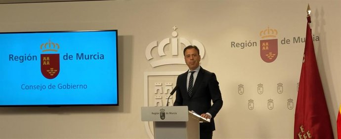 El portavoz del Gobierno murciano, Marcos Ortuño