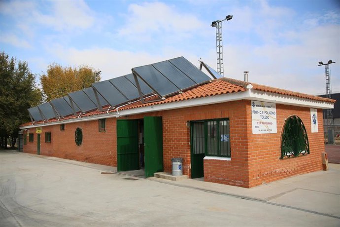 Archivo - Campo de fútbol del Polígono de Toledo.