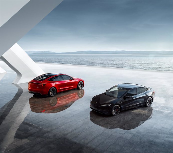 Archivo - Tesla lanza un nuevo Model 3 con potencia de hasta 460 CV y autonomía de 528 km, por 39.900 euros
