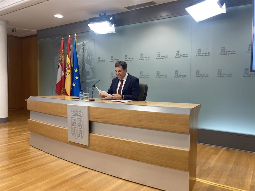 Fernández Carriedo, durante su comparecencia.