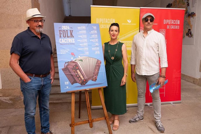 Presentación del III Festival Folk Cáceres