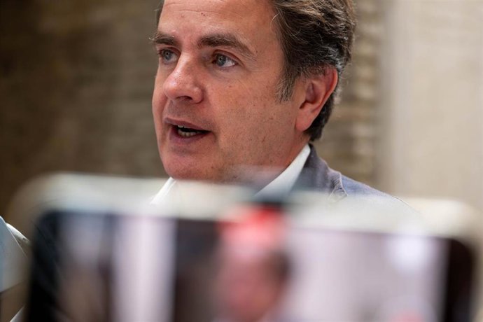 El consejero de Hacienda, Administración Pública y Presupuestos del Gobierno de Aragón, Roberto Bermúdez de Castro.