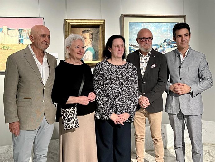 Presentación de la donación de ocho obras del pintor valenciano Francisco Sebastián al Museo de Bellas Artes de Valncia (MuBAV).