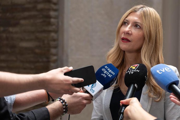 La vicepresidenta segunda del Gobierno de Aragón, Mar Vaquero.