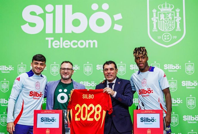Silbö Telecom será patrocinador de las selecciones españolas de fútbol masculina y femenina hasta 2028.